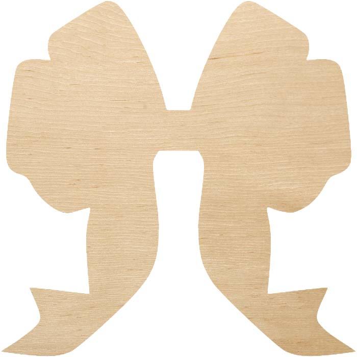 Заготовка из фанеры Бант №17